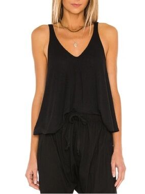 FREE PEOPLE Dani Tank in Black Size XS NWT